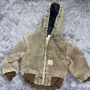 Carhartt JQ482. Hooded Quilt Lined 4T